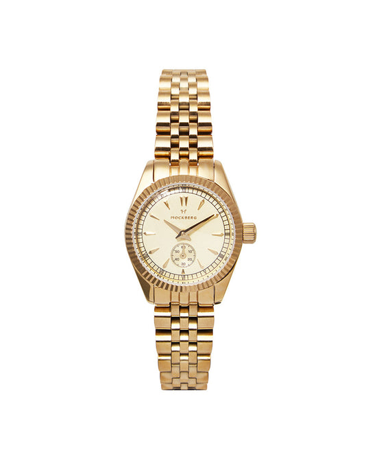 Royal Gullfarget stål / Champagne 28mm