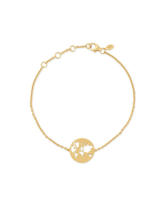 Beautiful World Bracelet Gold
