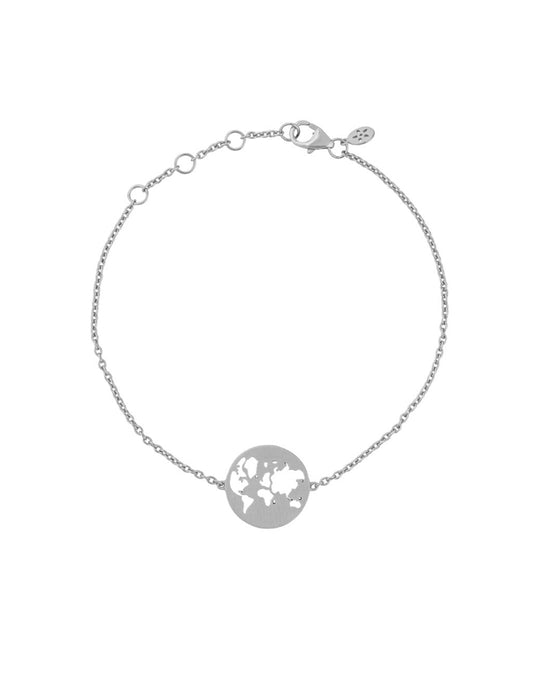 Beautiful World Bracelet Silver