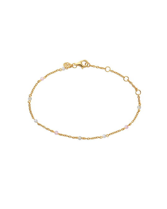 Scarlett Bracelet Pastels Gold