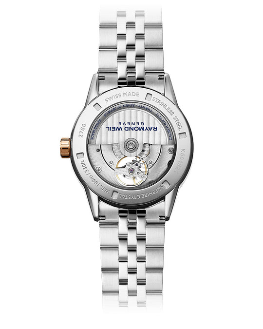 Freelancer Mens Automatic Two-tone stål / Sort 42mm