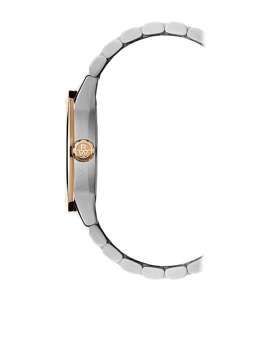 Freelancer Mens Automatic Two-tone stål / Sort 42mm