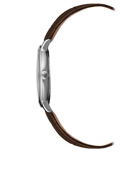 Toccata Mens Skinn / Sølv 39mm