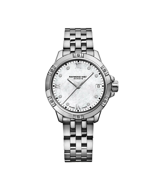 Tango Ladies Diamond Stål / Perlemor 30mm