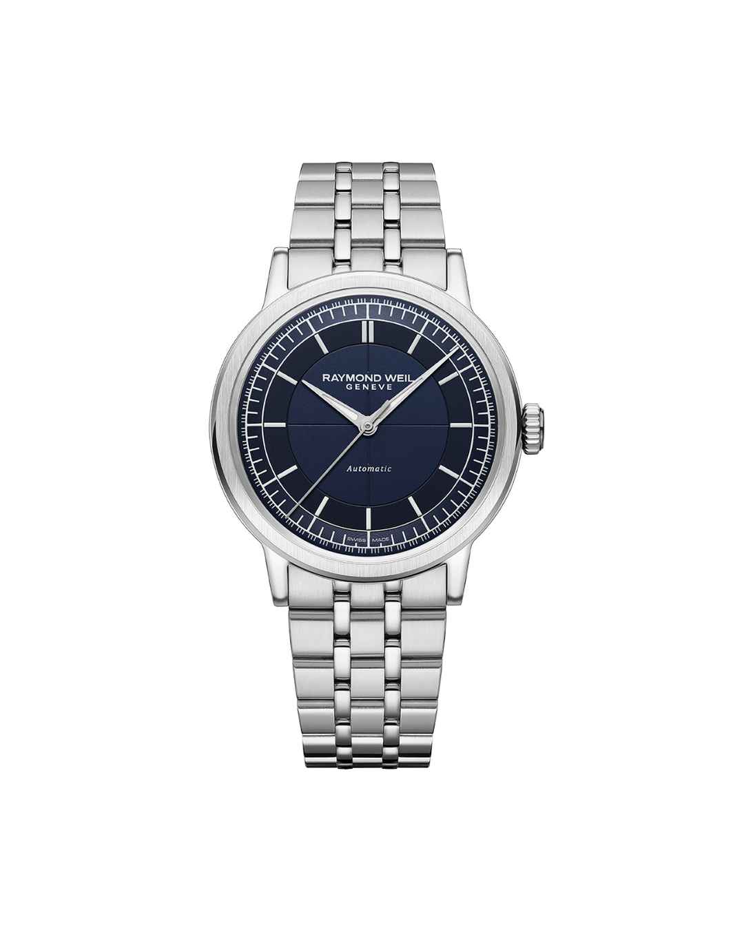 Millesime Mens Automatic Stål / Blå 39,5mm