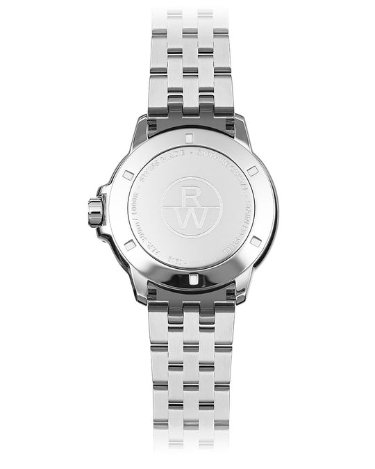 Tango Mens Stål / Hvit 41mm