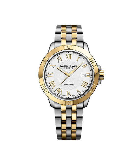 Tango Mens Two-tone / Hvit 41mm