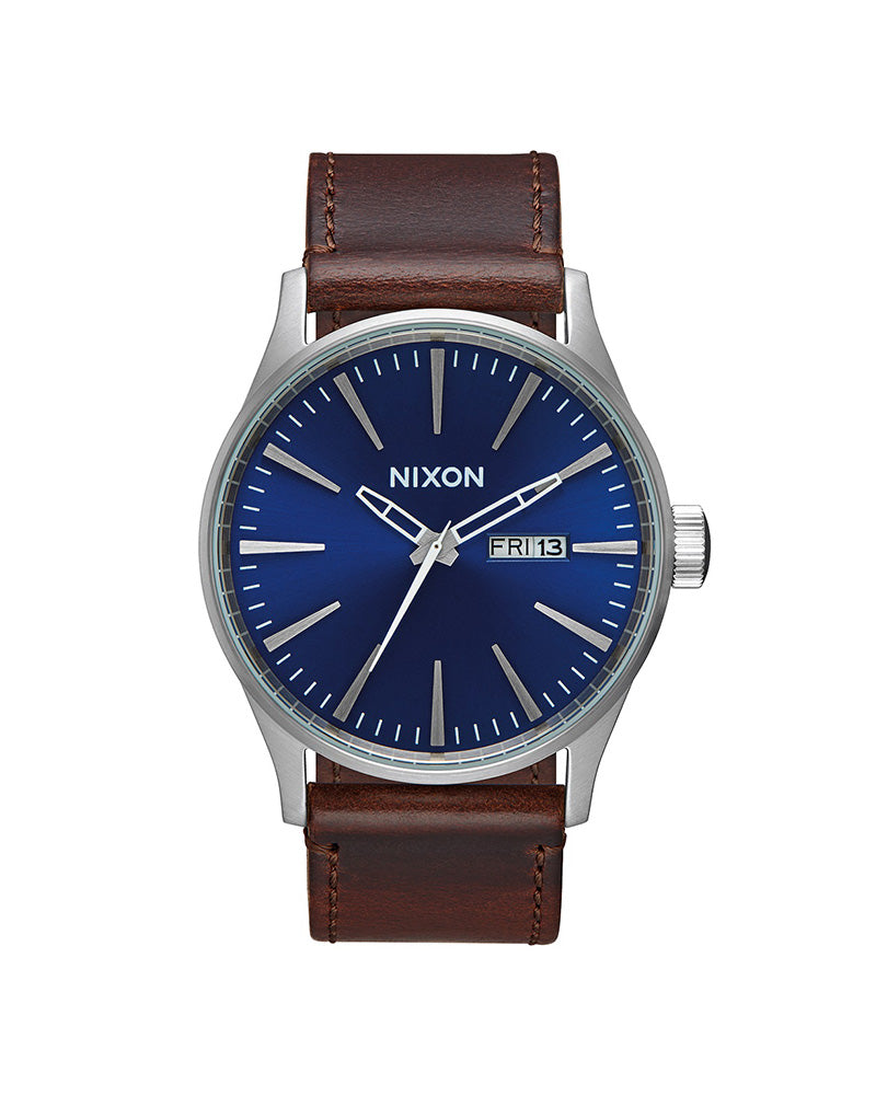 Sentry Leather Blue / Brown