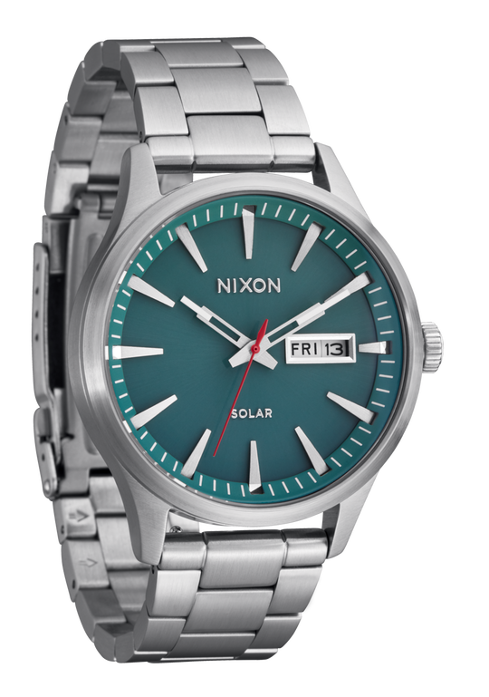 Sentry Solar Silver / Jasper 40mm