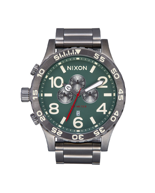 51-30 Chrono Light Gunmetal / Forest