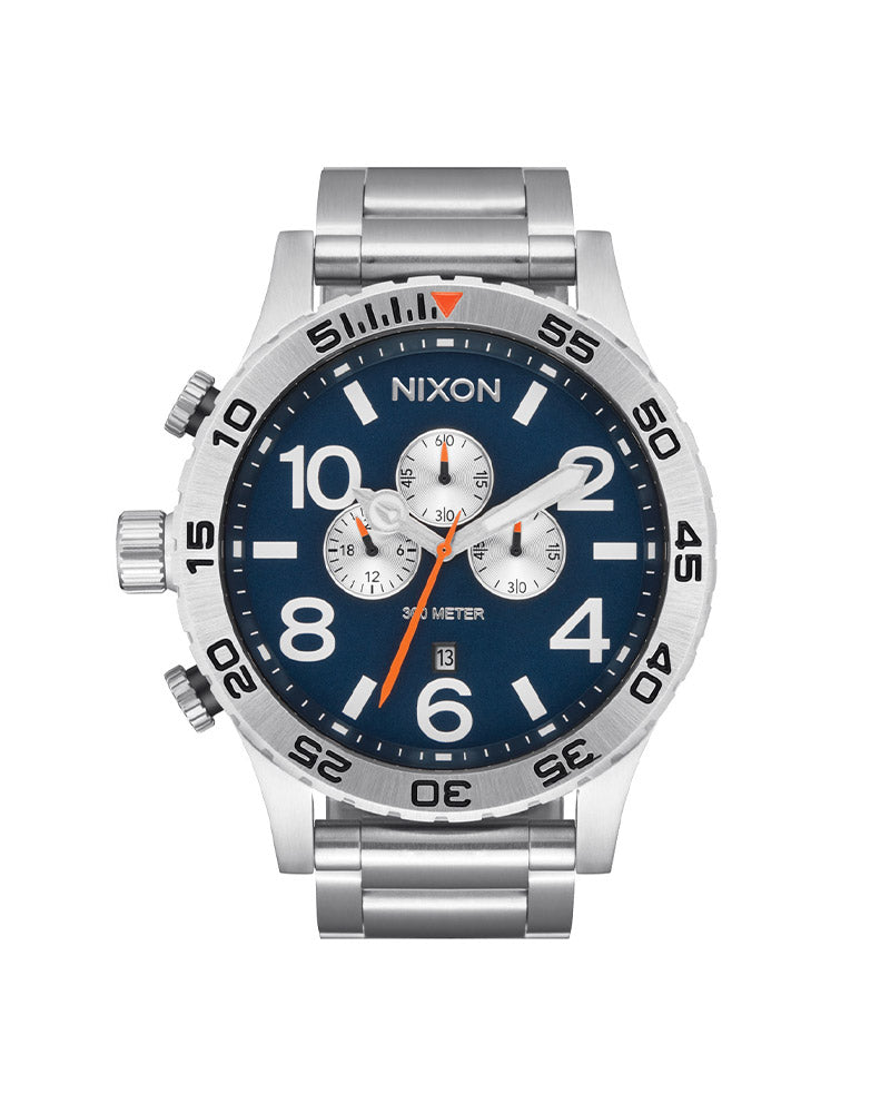 Nixon 51-30 Chrono Silver / Blue