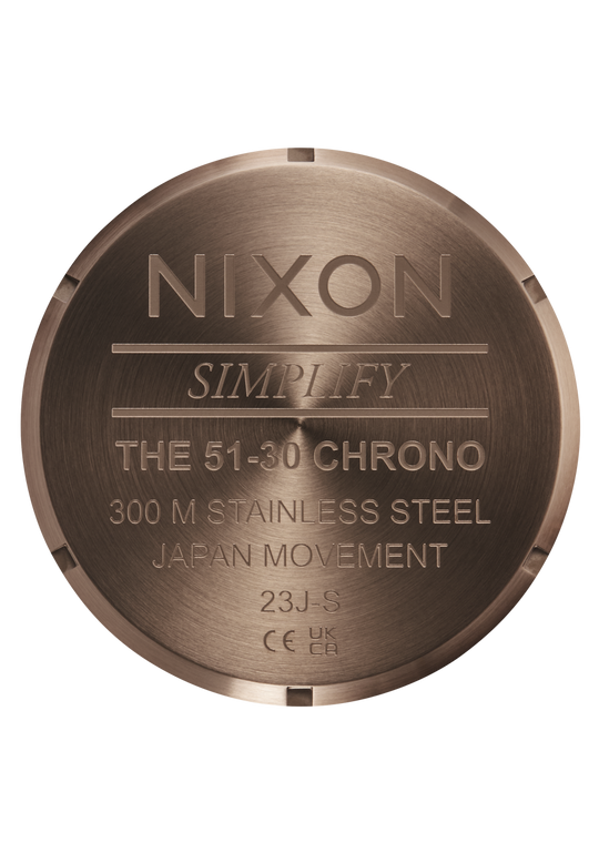 51-30 Chrono Brown / Black 51 mm