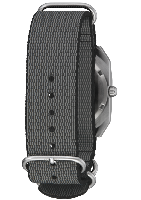 Scout Nato Silver / Charcoal 35 mm