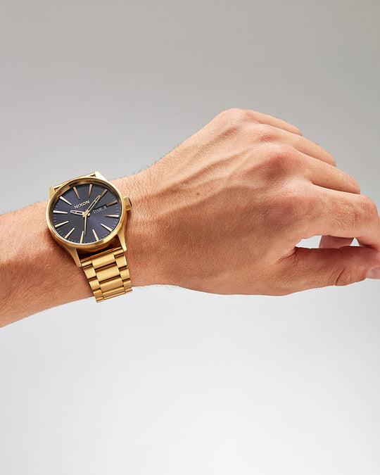 Sentry SS Gold / Indigo 42mm