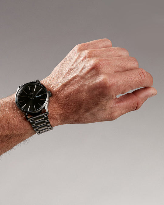 Sentry SS Gunmetal / Black Sunray 42mm
