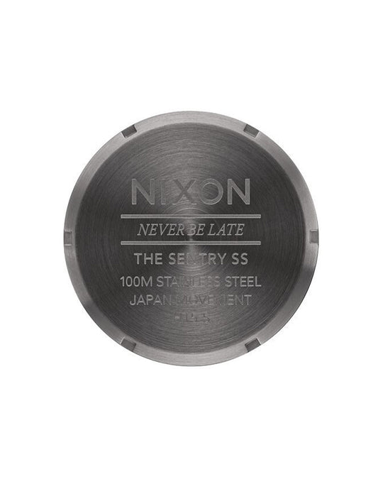 Sentry SS Gunmetal / Black Sunray 42mm