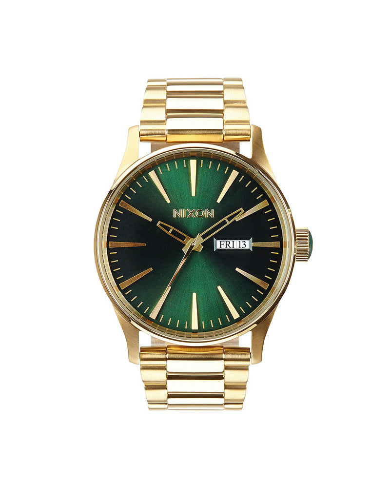 Sentry SS All Gold / Green Sunray 42mm