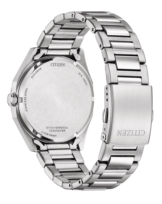 Eco-Drive Mens Stål / Sort 41mm