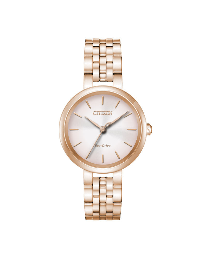 Dress Eco-Drive Lady Rosegull / Rosa Perlemor 28mm