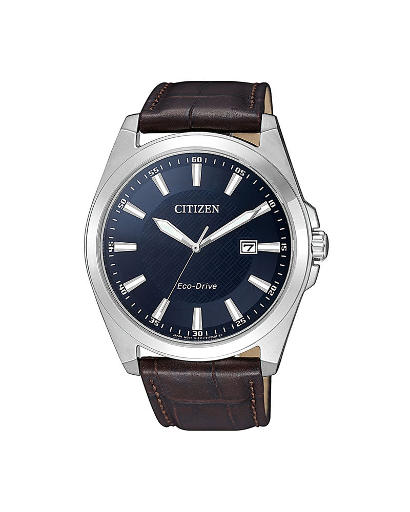 Eco-Drive Stål / Blå 41mm