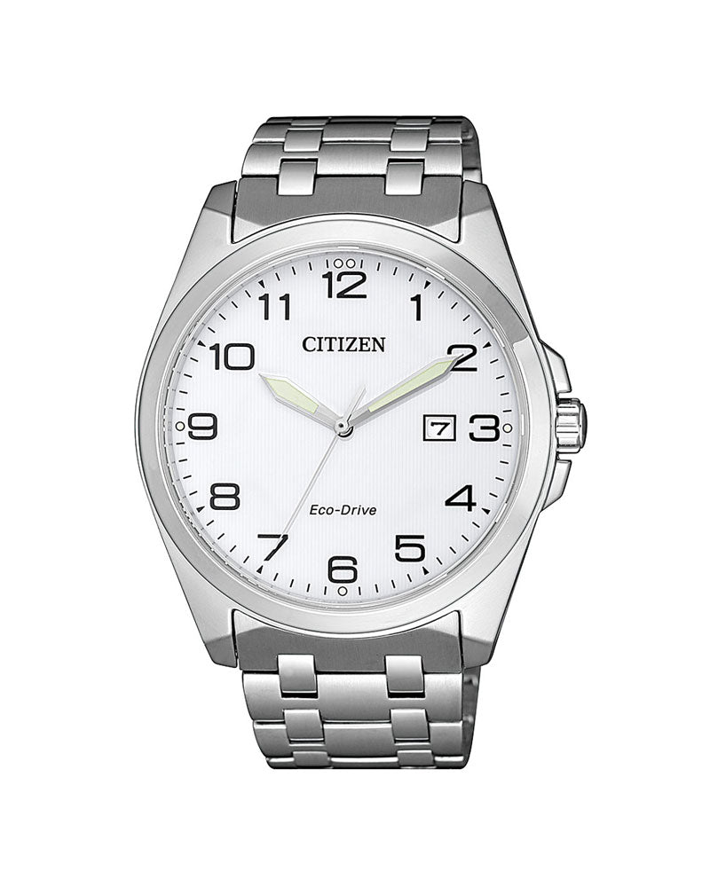 Eco-Drive Stål / Hvit 41mm