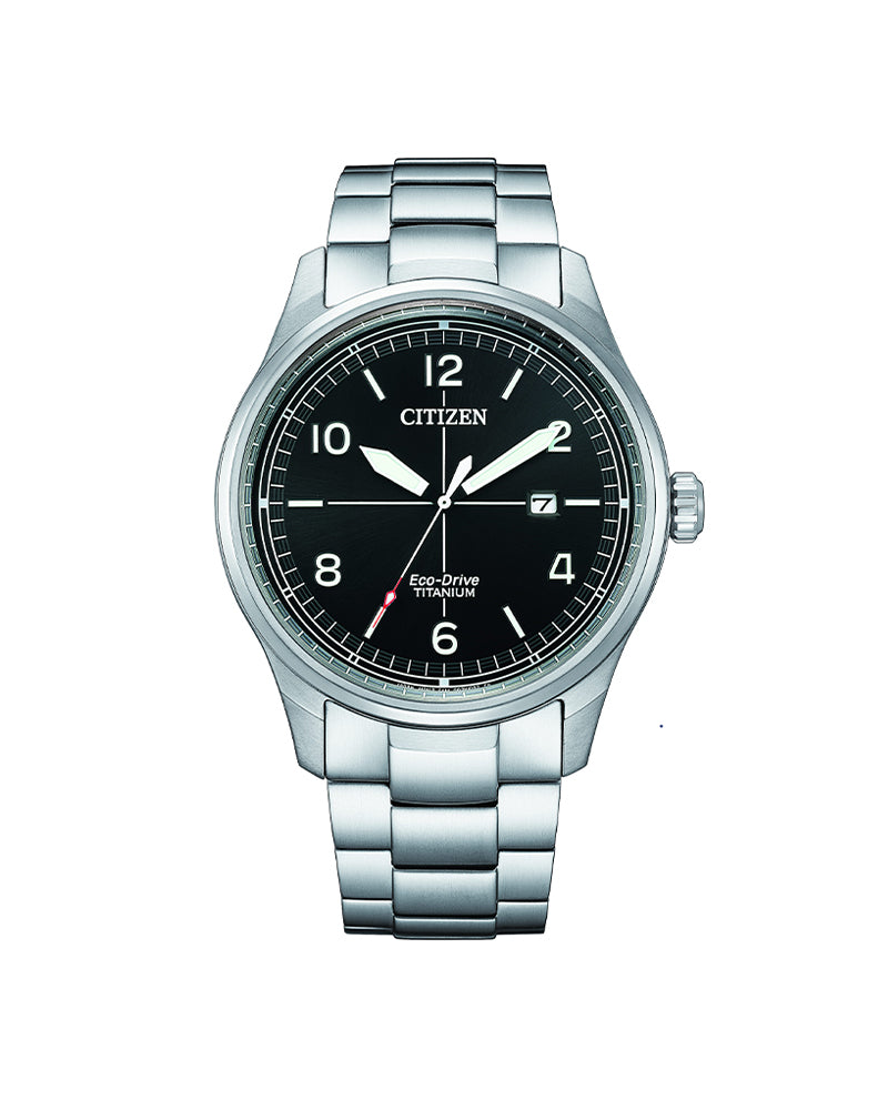 Eco-Drive Titan / Sort 43mm