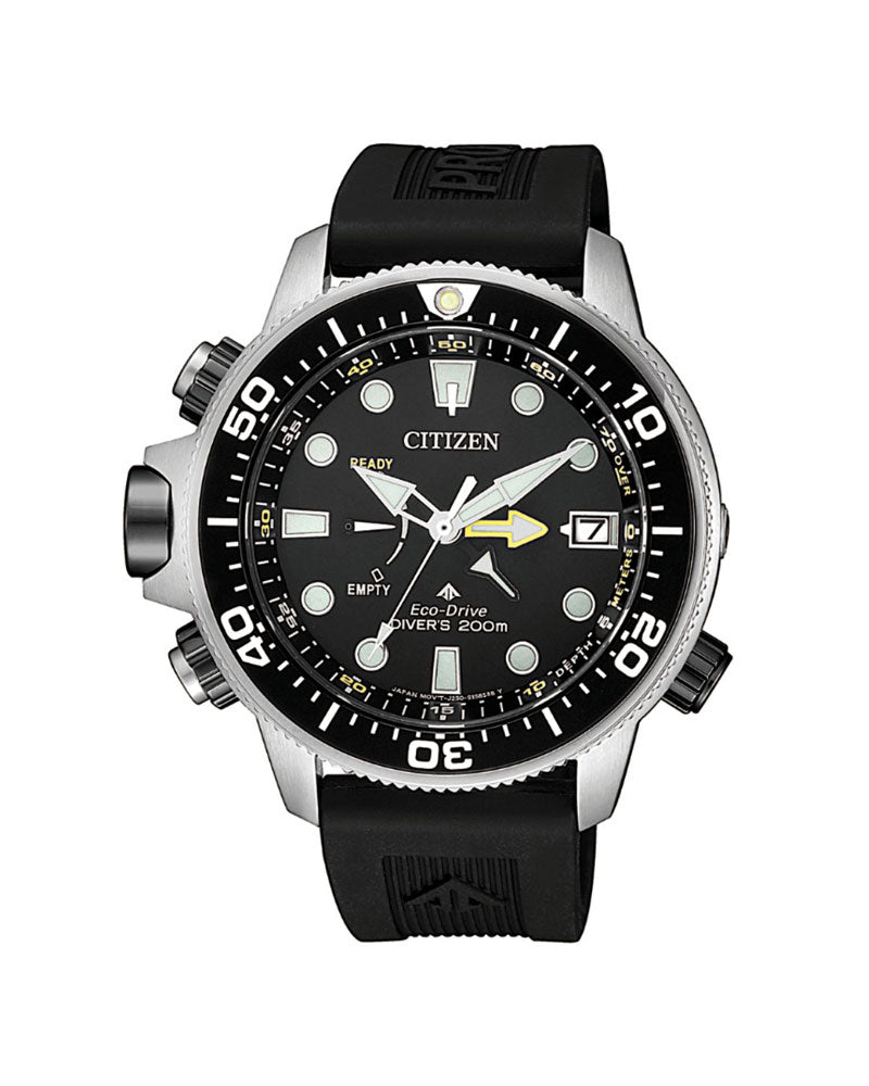 Promaster Aqua Stål / Sort 46mm