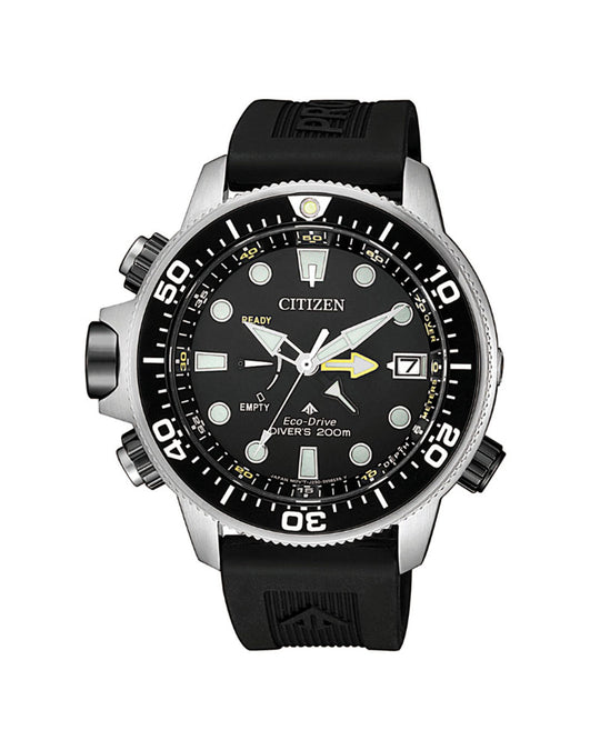 Promaster Aqua Stål / Sort 46mm