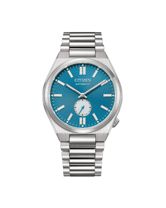 Tsuyosa Automatic Stål / Blå 40mm