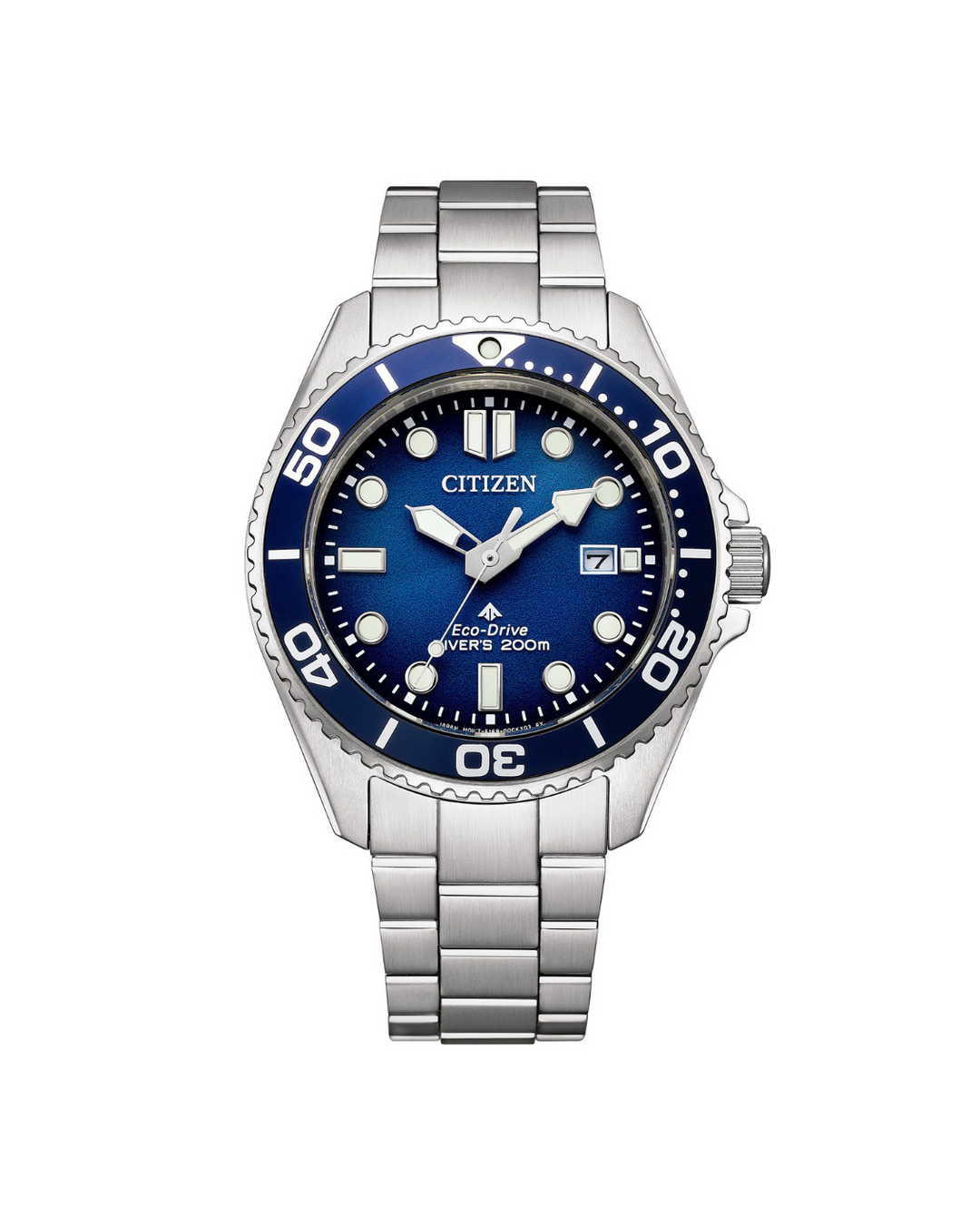 Promaster Sea Eco-Drive Stål / Blå 40,5mm