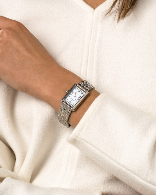 Timeless Grand Stål / Hvit 23x31mm