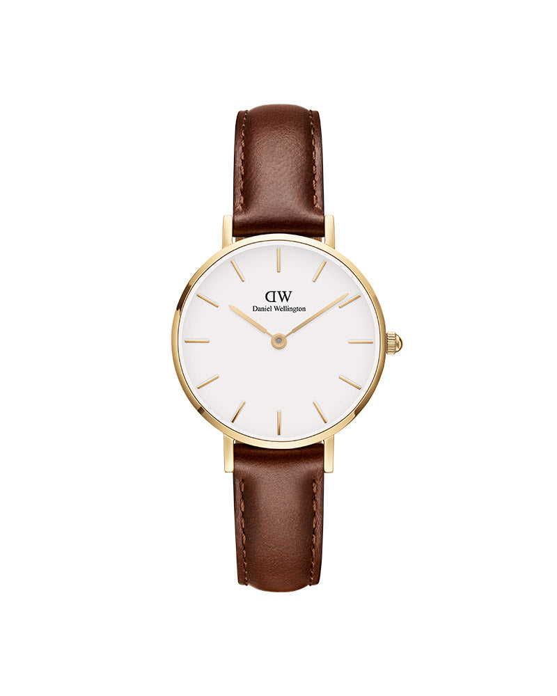 Petite St Mawes Gold 28mm White