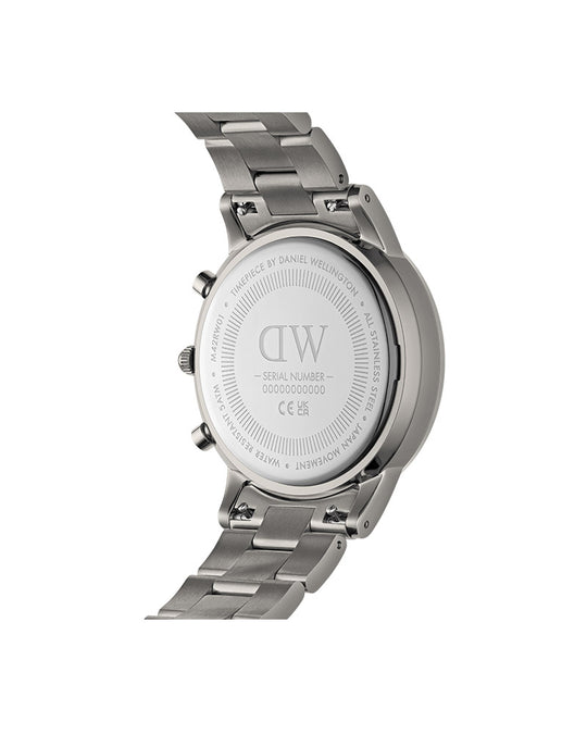 Iconic Chrono Silver / Anthracite Sunray 42mm