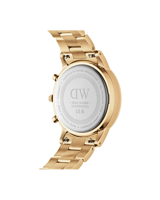 Iconic Chrono Gold / Black Sunray 42mm