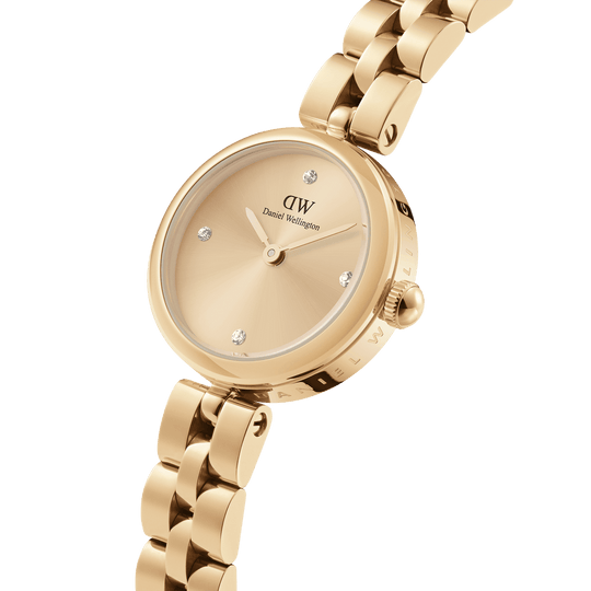 Elan Lumine Gullfarget Stål / Champagne 22x28.5mm