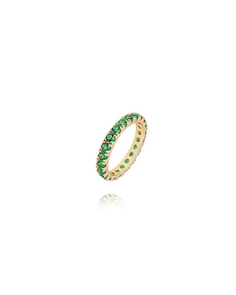 Elipse Ring Gold / Green - 50