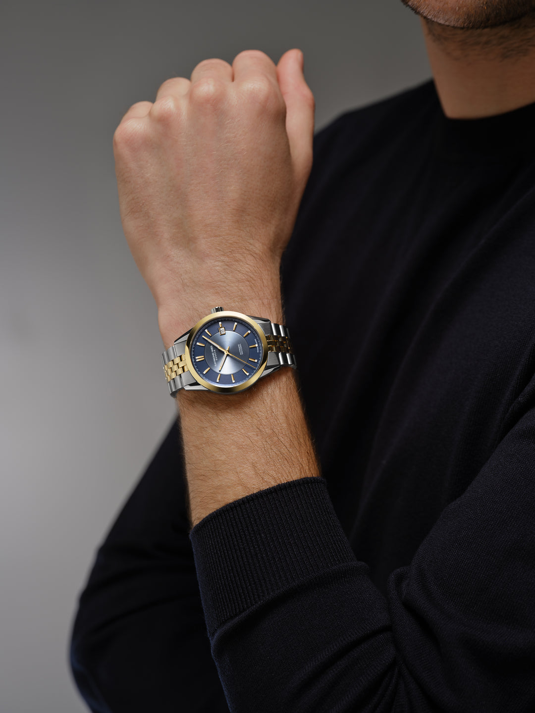 Freelancer Mens Automatic Tofarget / Blå 38mm