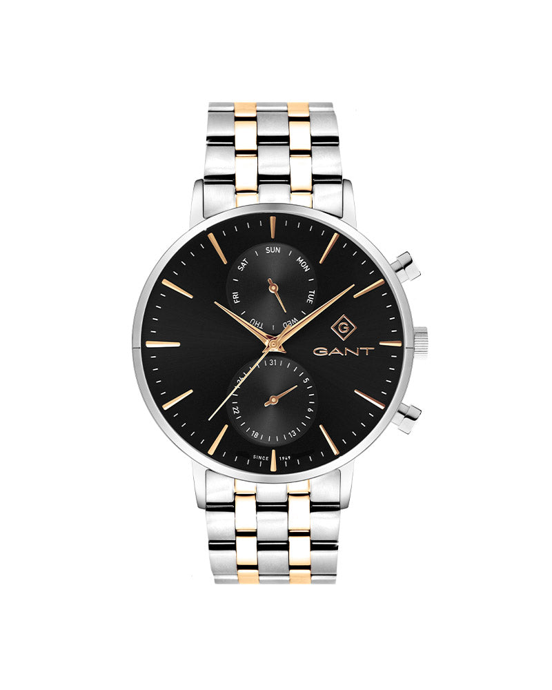 Park Hill Day-Date Gent Tofarget / Sort 43,3mm