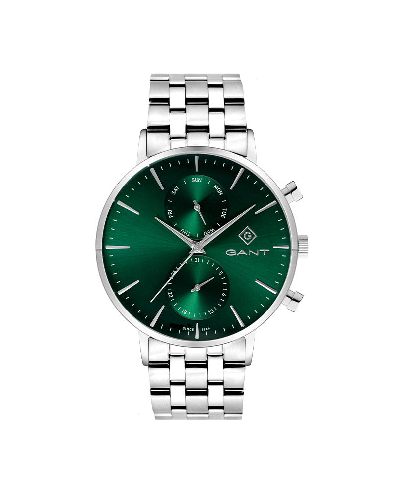 Park Hill Day-Date Gent Stål / Grønn 43,5mm