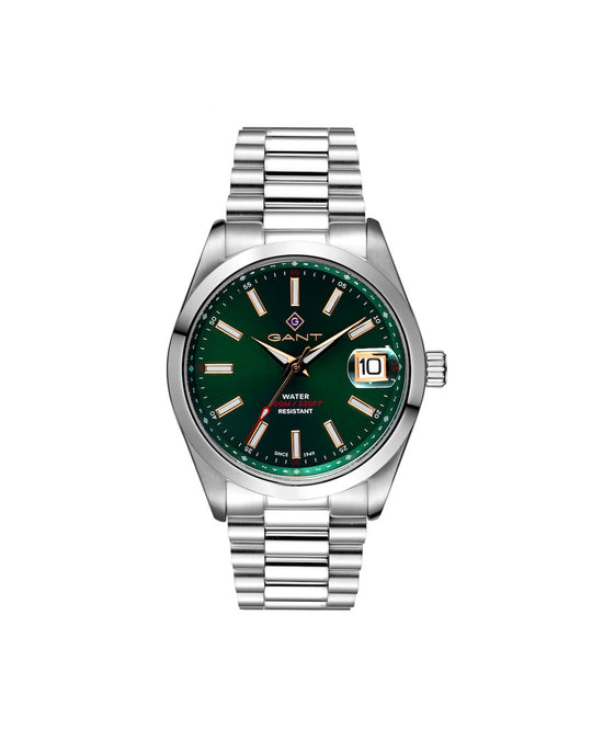 Eastham Gent Stål / Grønn 42mm