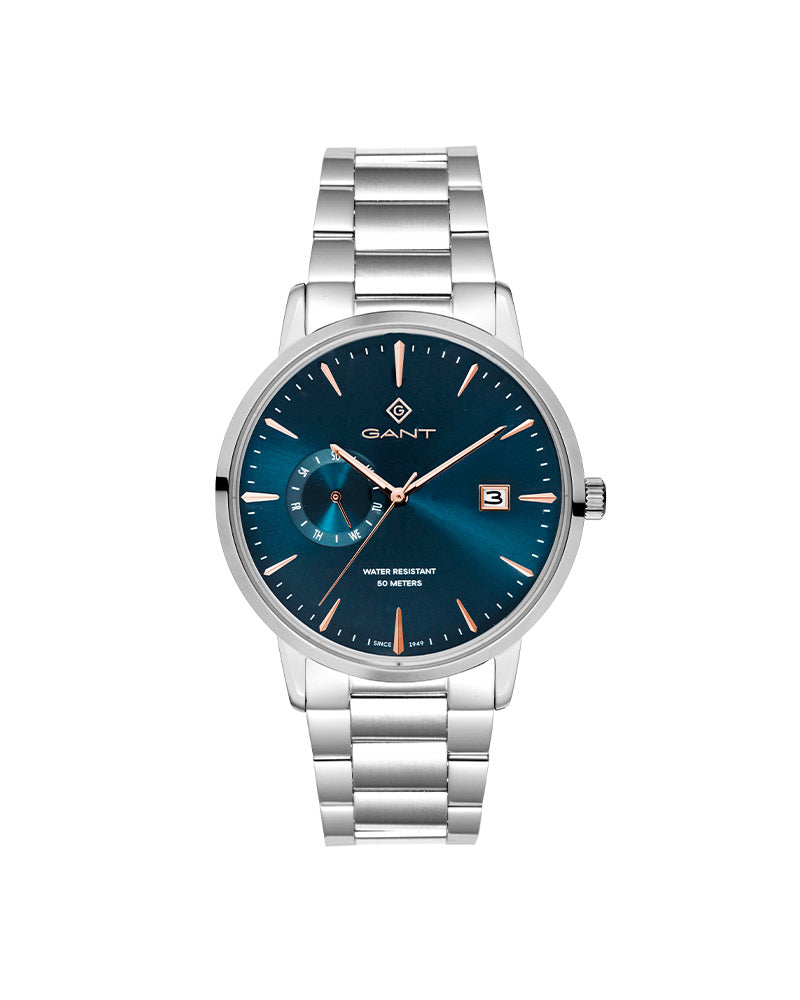 East Hill Gent Stål / Blå 43mm