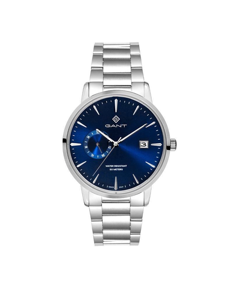 East Hill Gent Stål / Blå 43mm
