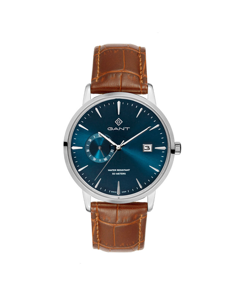 East Hill Gent Brun / Blå 43mm