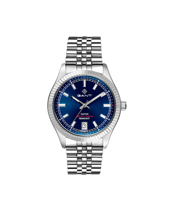 Sussex Gent Stål / Blå 43,5mm