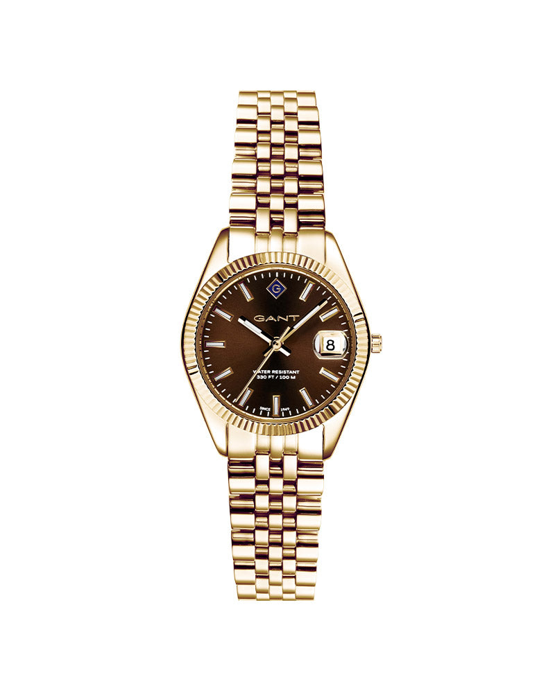 Gant Sussex Mini Gullfarget / Brun 28mm