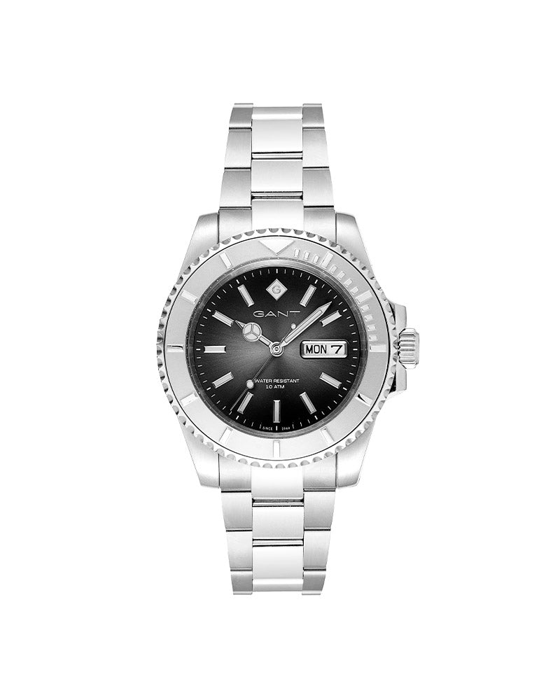 Watertown Stål / Sort 41mm
