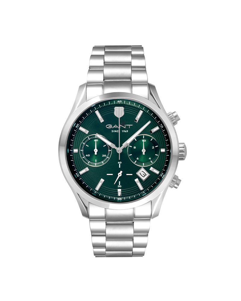 Prestige 206 Stål / Grønn 43mm