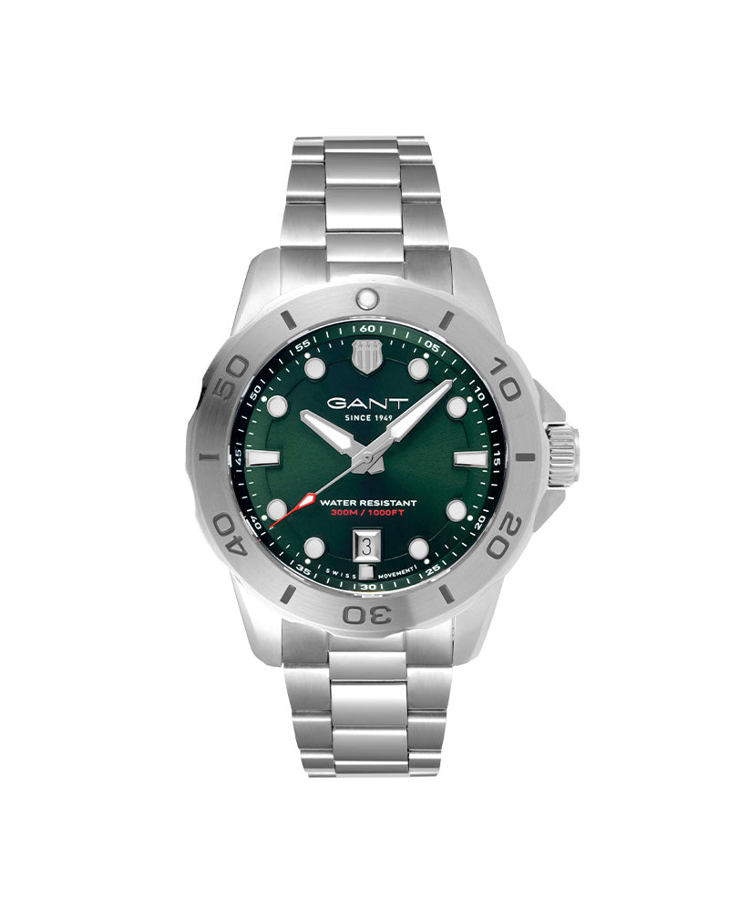 Prestige 301 Stål / Grønn 42,5mm