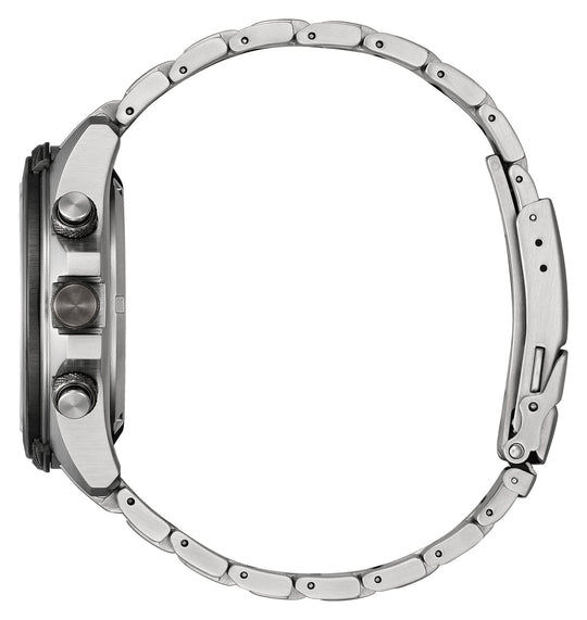 Promaster LAND Sølv / Blå 44 mm