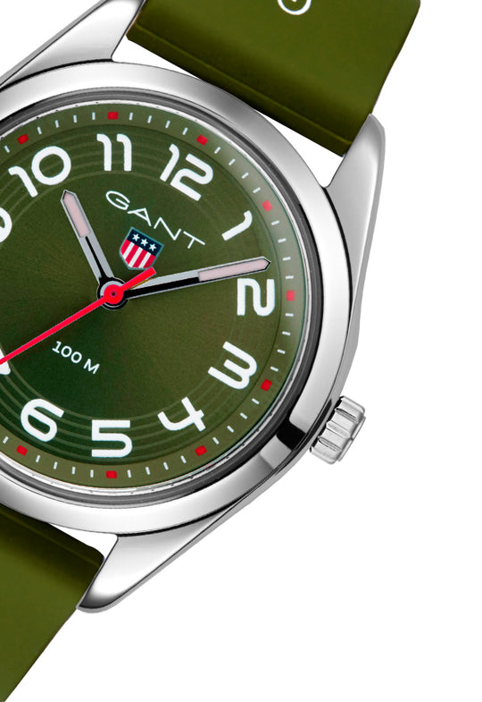 GANT Kids Campus Oliven Grønn 32mm